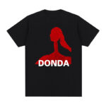 Kanye West Donda Black O Neck T-shirt